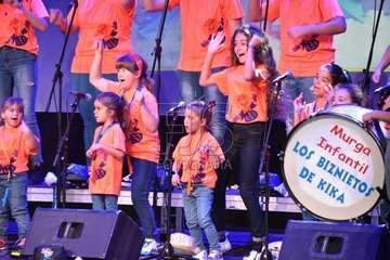 Gala de presentación de Los Biznietos de SaryManchez en Telde (Foto Francisco Javier Santana)